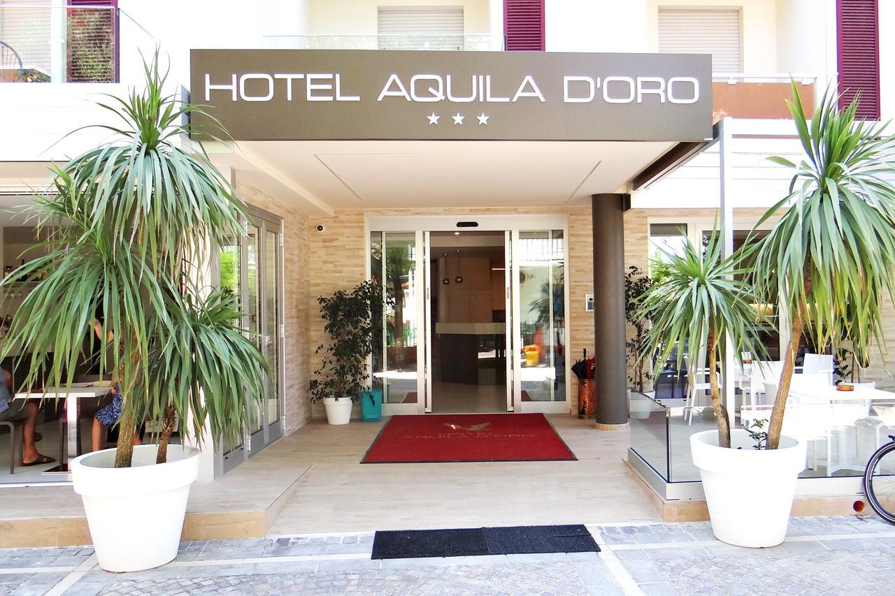 Hotel Aquila D'Oro Misano Adriatico Dış mekan fotoğraf